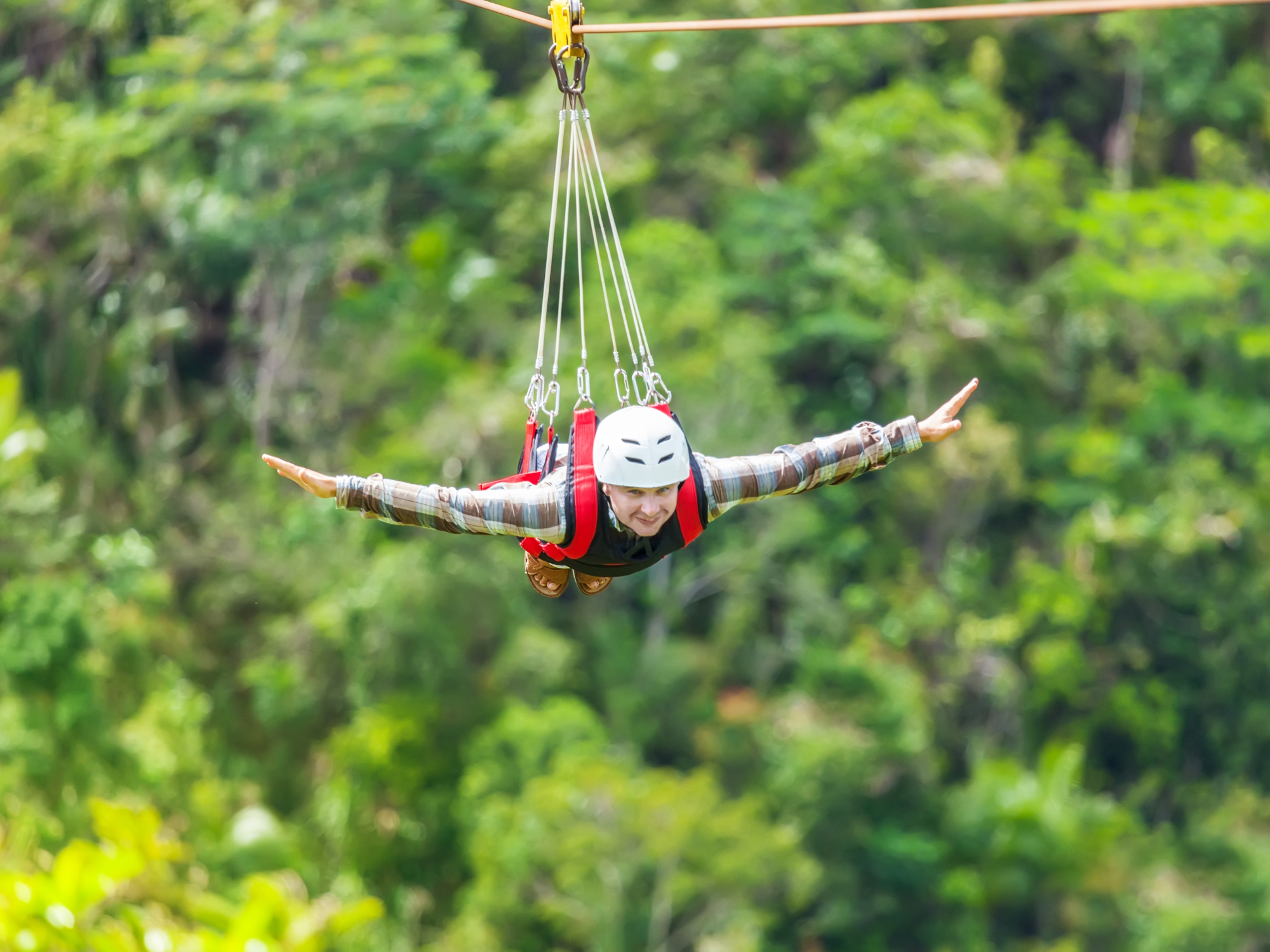 Zipline je dogodivščina, ki je ne bo nihče pozabil